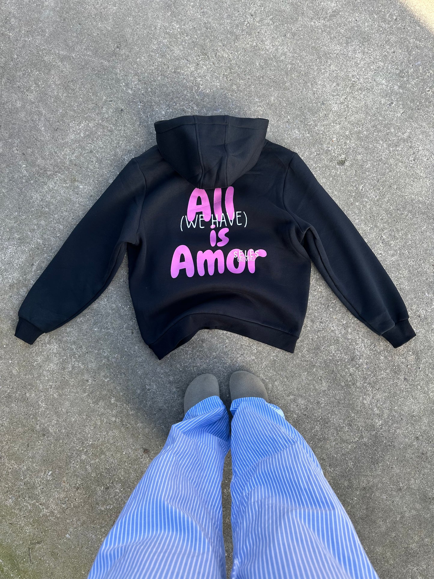 Sweat "amor" noir
