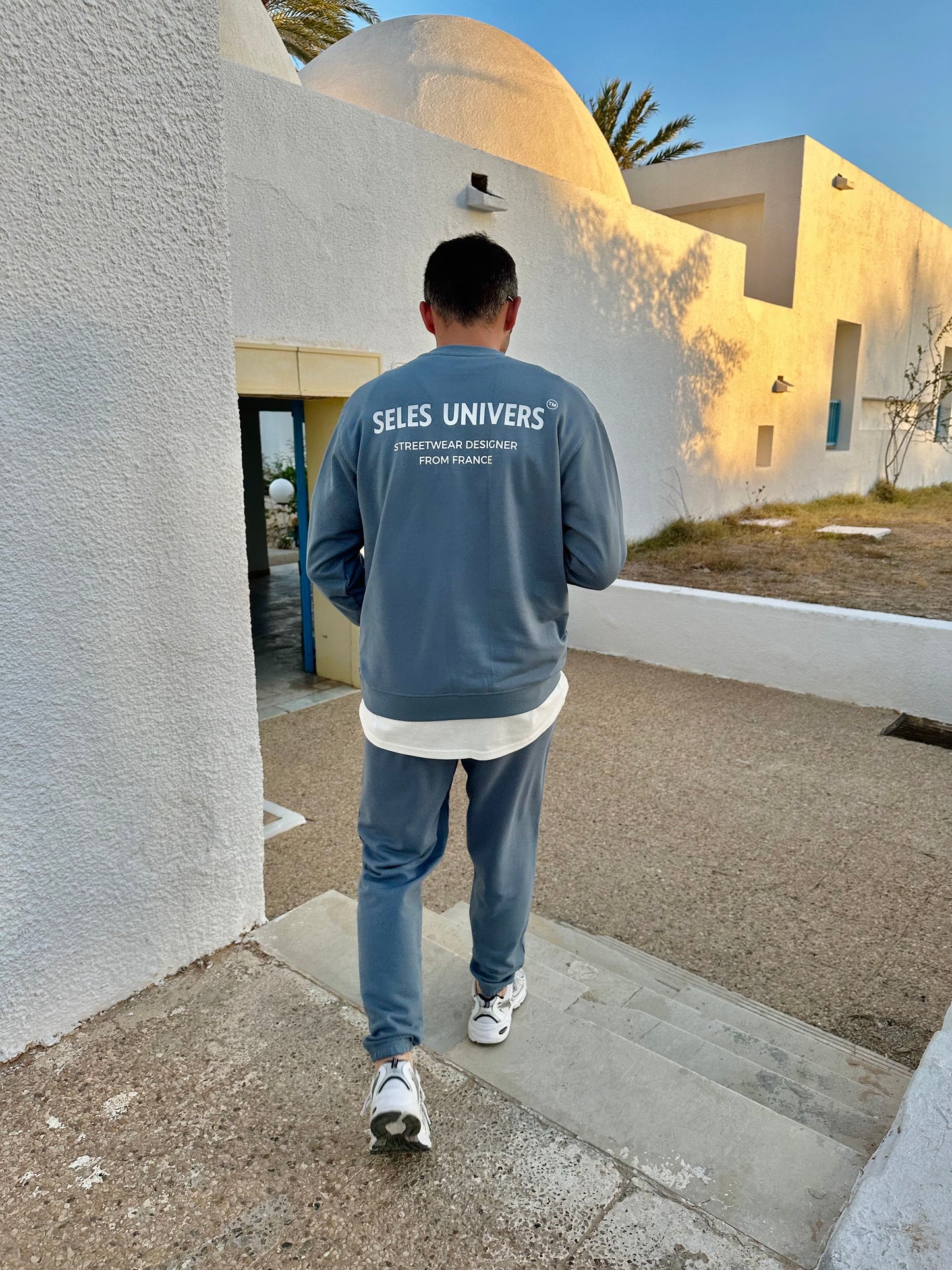 Pantalon de jogging bleu