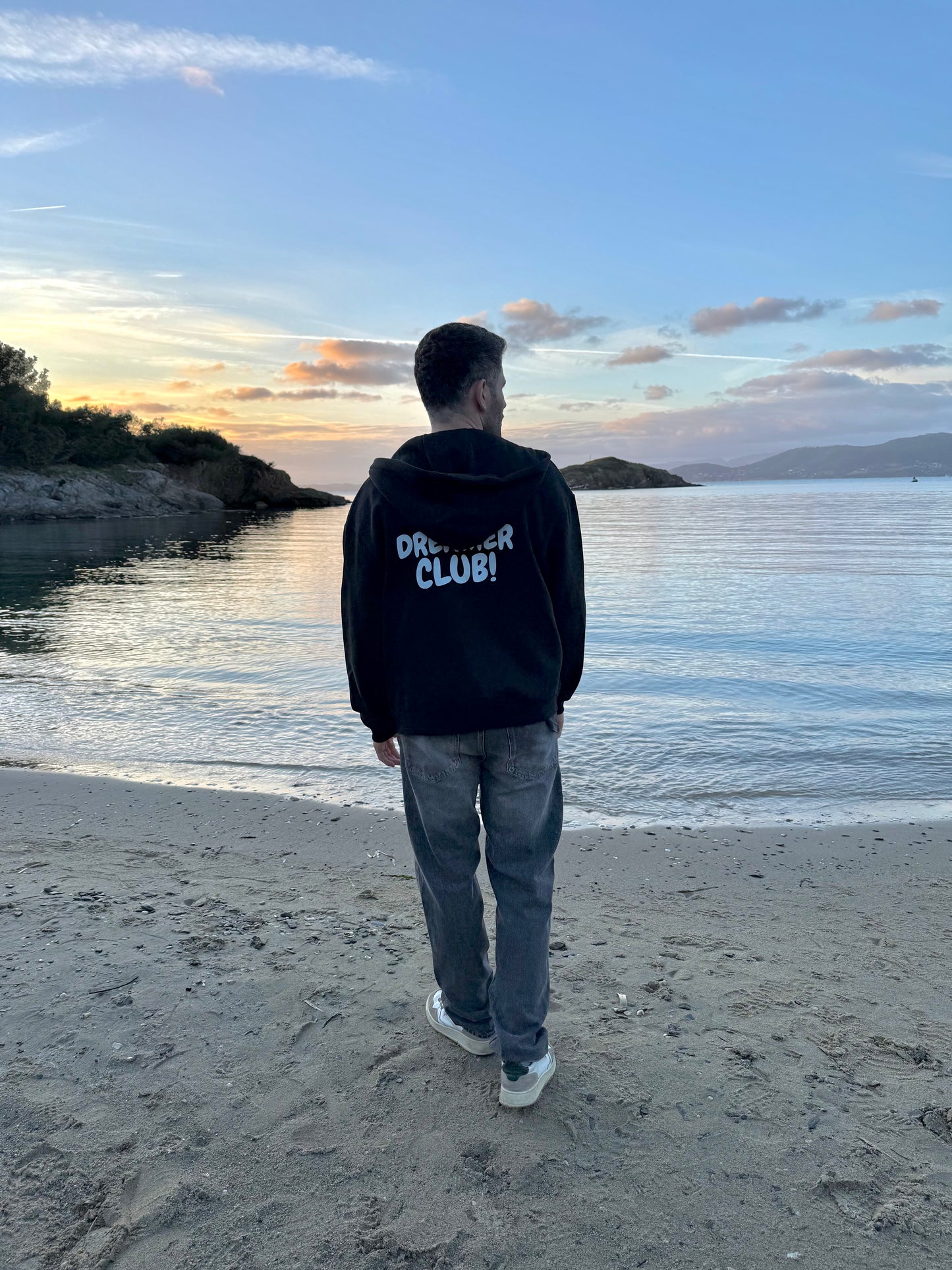 Ensemble zippé "dreamer" noir