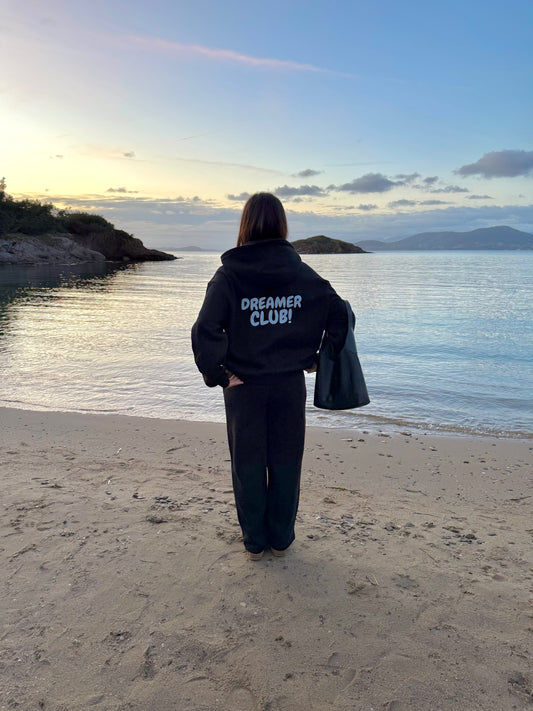 Ensemble zippé "dreamer" noir