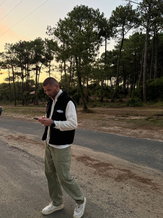 Sherpa sans manches unisexe