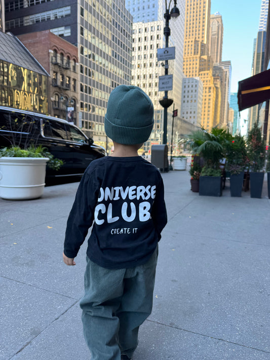 T-shirt longues manches SELES noir