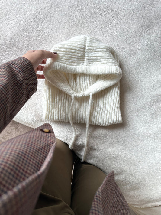 Cagoule blanche ( précommande)