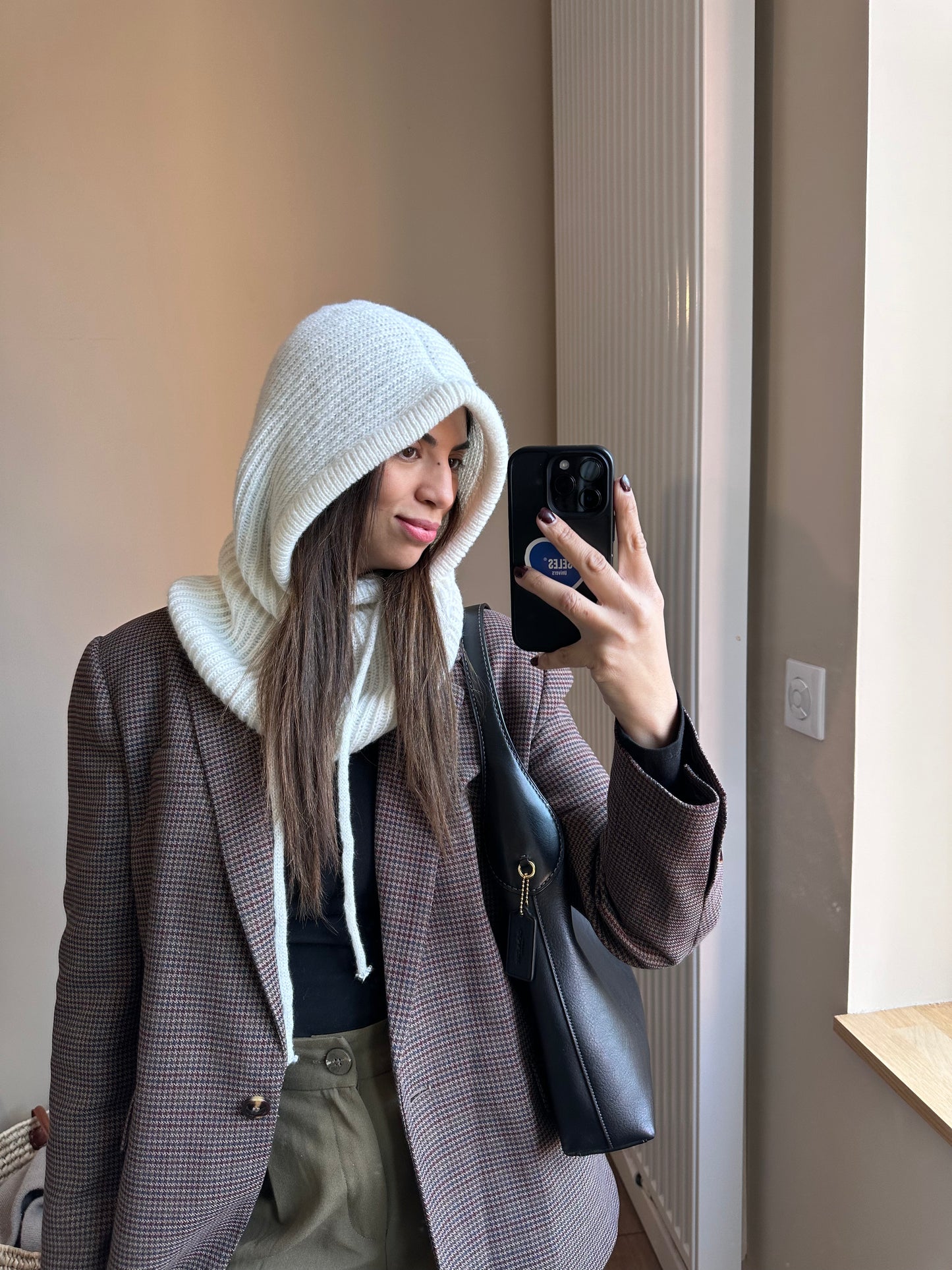 Cagoule blanche ( précommande)