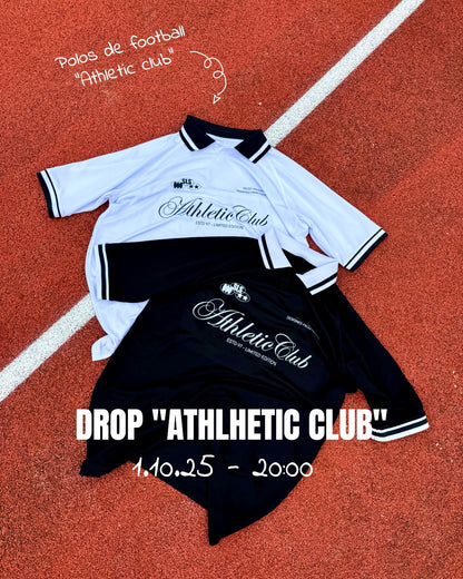 Polo de football blanc