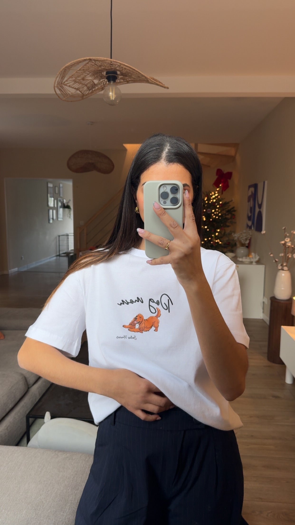 T-shirt dog personnalisé