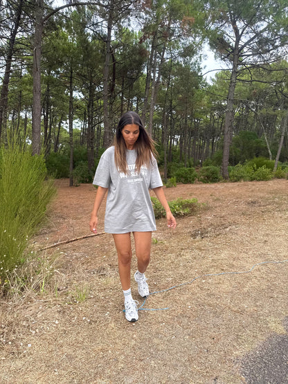 T-shirt gris "athletic club"