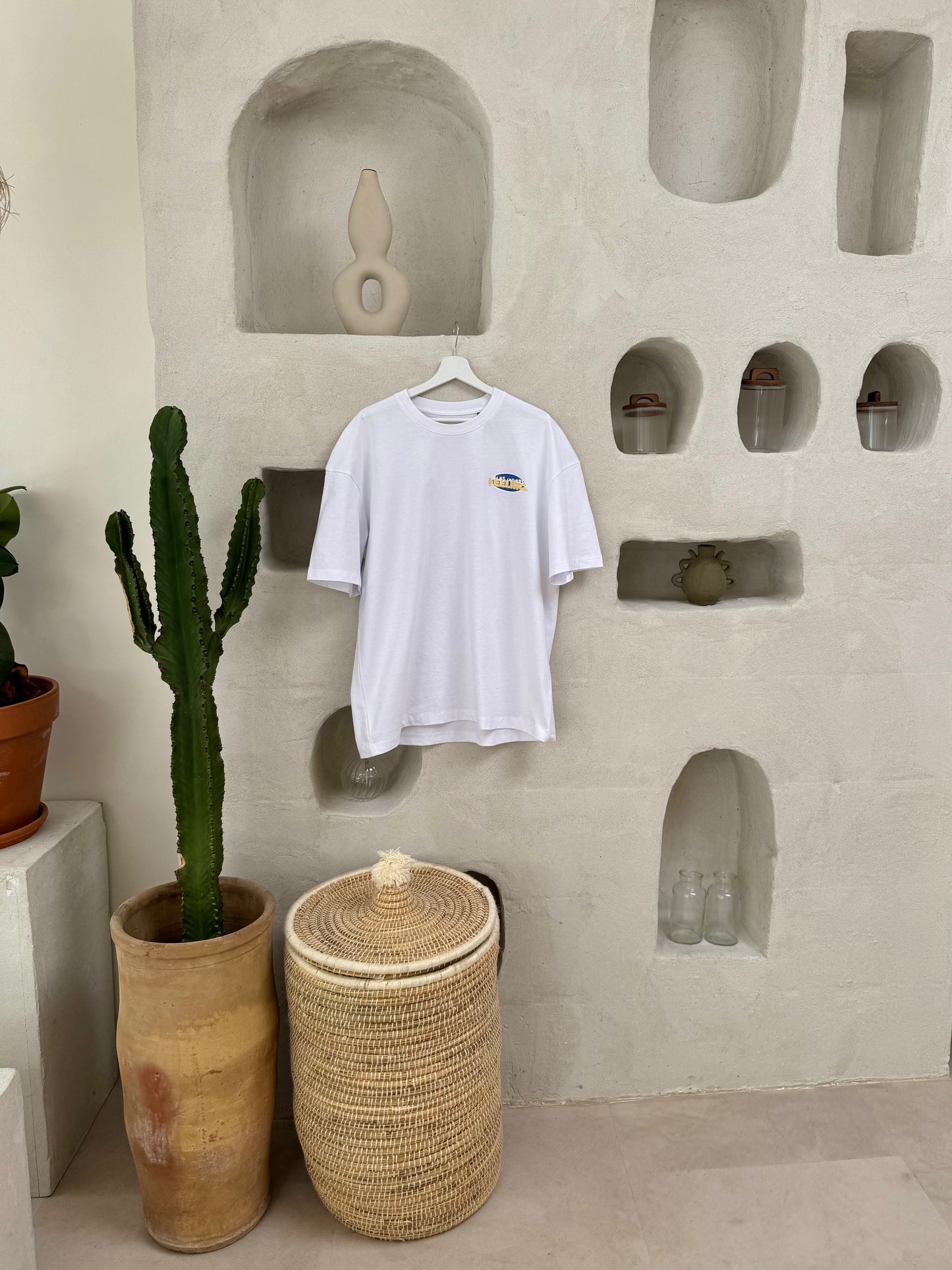 T-shirt "That summer" blanc oversize