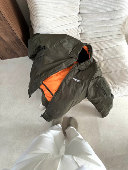 Blouson bomber kaki