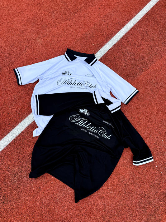 Polo de football noir