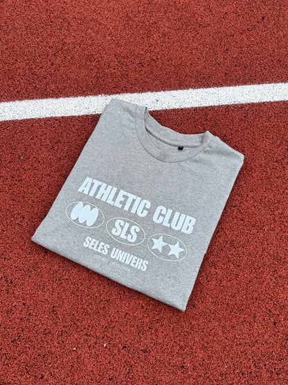 T-shirt gris "athletic club"