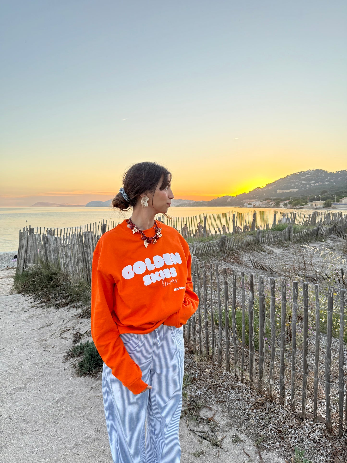 Sweat orange "Golden skies"