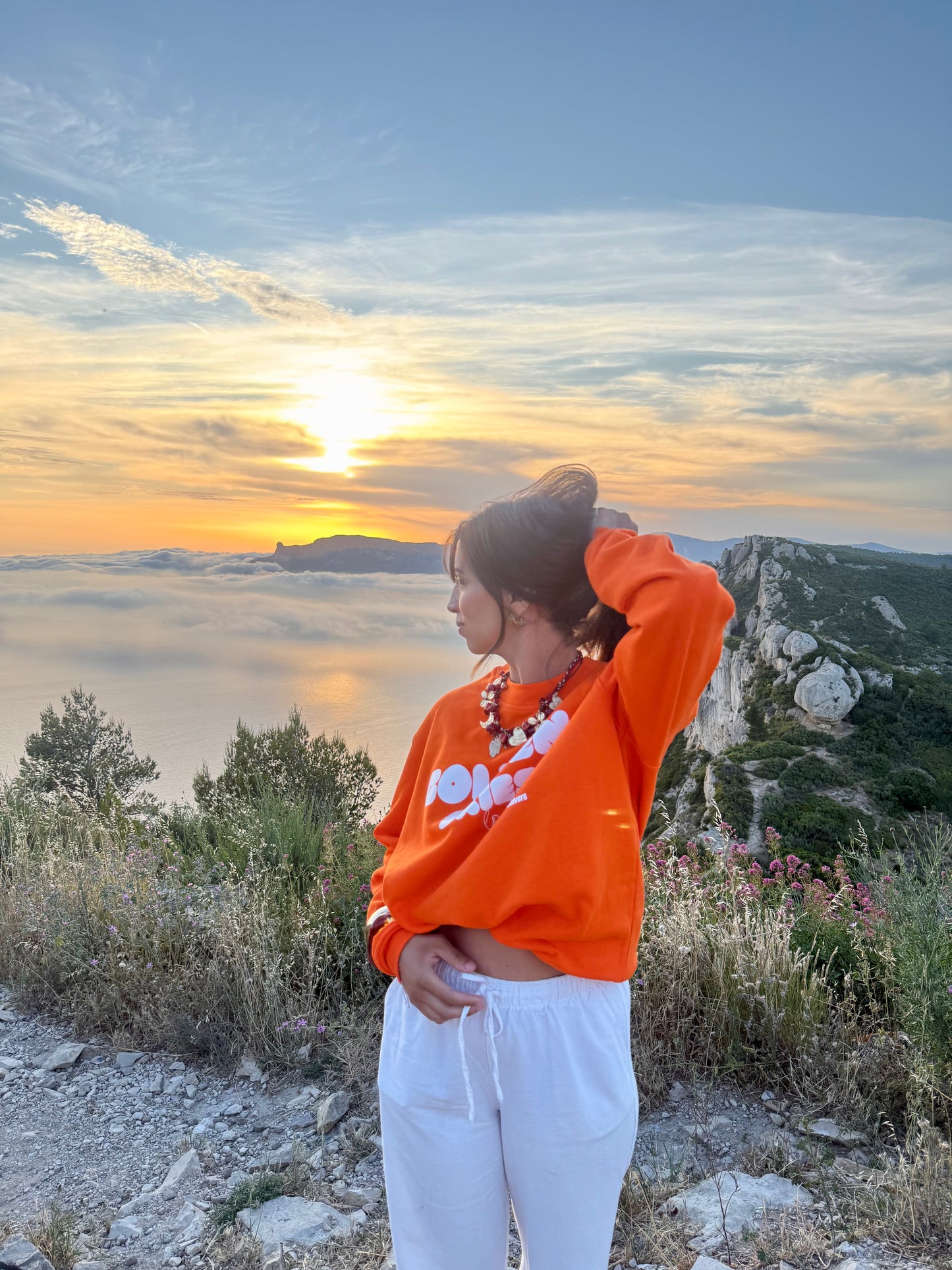 Sweat orange "Golden skies"