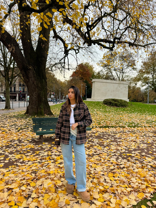 Foulard écru en dentelle