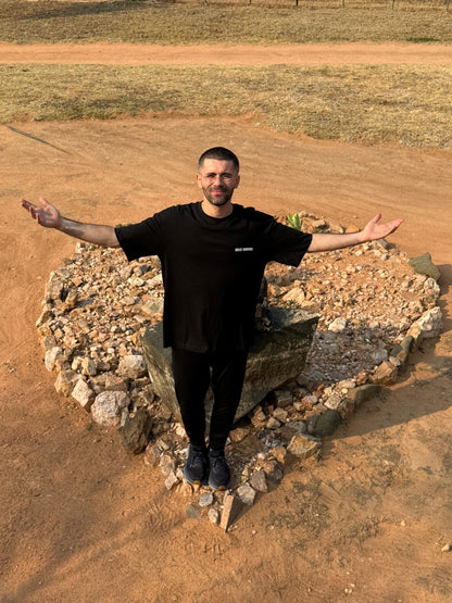 T-shirt noir "athletic club"